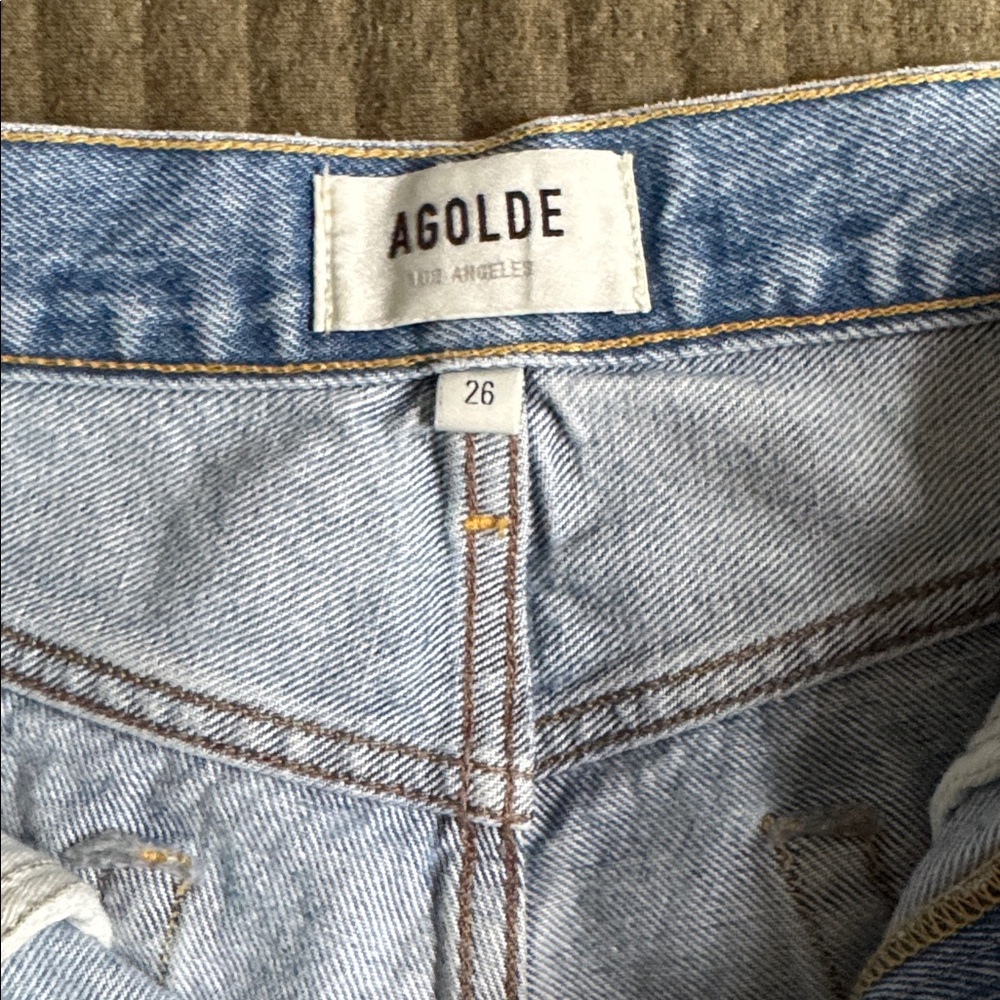 euc agolde parker vintage cut off short - Picture 5 of 11